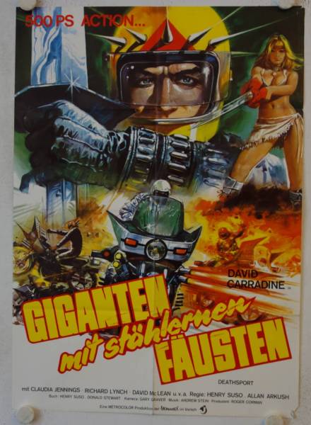 Deathsport original release german movie poster
